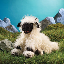 Load image into Gallery viewer, Sheep, Valais Blacknose Folkmanis Puppet