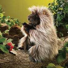 Load image into Gallery viewer, Porcupine, Standing Folkmanis Puppet