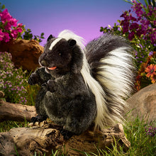 Load image into Gallery viewer, Skunk, Standing Folkmanis Puppet