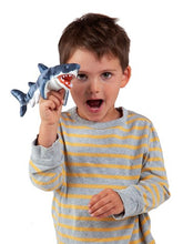 Load image into Gallery viewer, Mini Shark Folkmanis Puppet