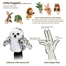 Load image into Gallery viewer, Owl, Snowy little Folkmanis Puppet