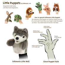 Load image into Gallery viewer, Little Wolf Folkmanis Puppet