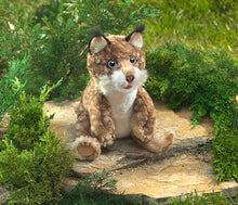 Load image into Gallery viewer, Bobcat Kitten Folkmanis Puppet
