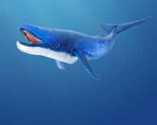 Load image into Gallery viewer, Whale, Blue Folkmanis Puppet
