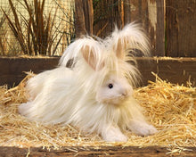 Load image into Gallery viewer, Rabbit, Angora Folkmanis Puppet