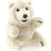 Load image into Gallery viewer, Bear, Sitting Polar Folkmanis Puppet