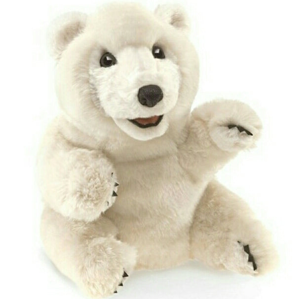 Bear, Sitting Polar Folkmanis Puppet