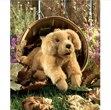 Load image into Gallery viewer, Golden Retriever Puppy Folkmanis Puppet