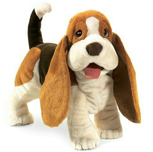 Hound, Basset Folkmanis Puppet