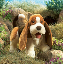 Load image into Gallery viewer, Hound, Basset Folkmanis Puppet