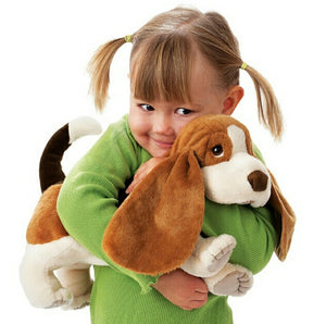 Hound, Basset Folkmanis Puppet