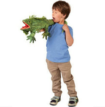 Load image into Gallery viewer, Iguana Folkmanis Puppet