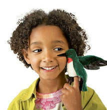 Load image into Gallery viewer, Mini Hummingbird Folkmanis Puppet