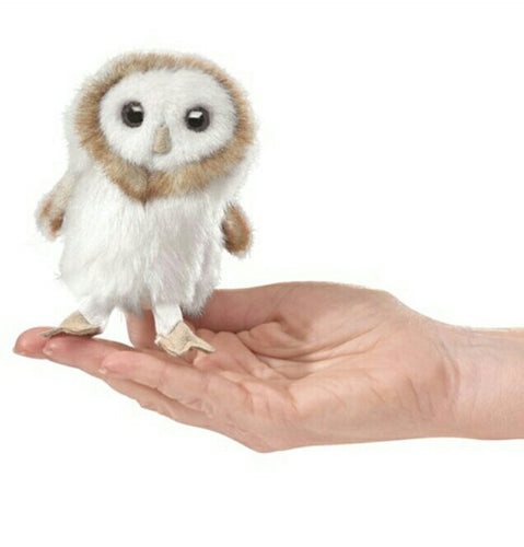 Mini Owl, Barn Folkmanis Puppet