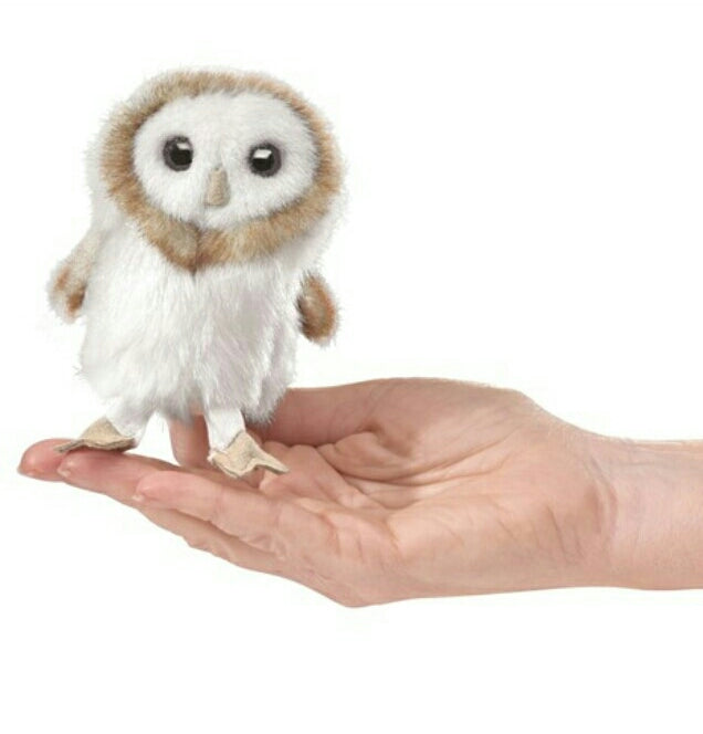 Mini Owl, Barn Folkmanis Puppet