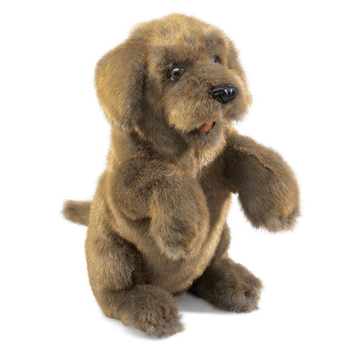 Dog, Sitting Folkmanis Puppet