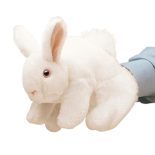 Rabbit, Bunny White Folkmanis Puppet