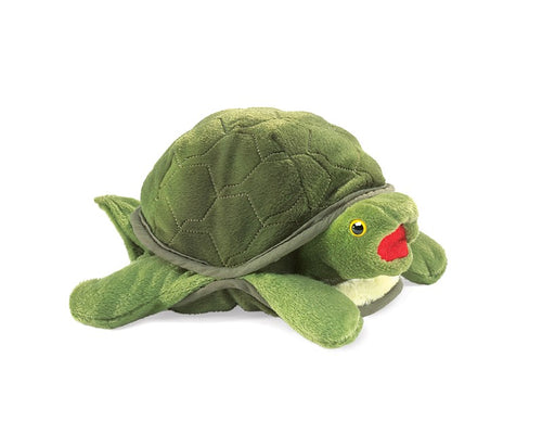 Turtle, Baby Folkmanis Puppet