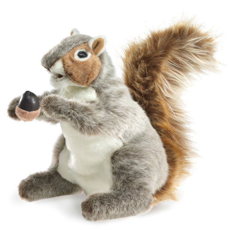 Squirrel, Gray Folkmanis Puppet