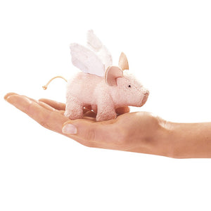 Mini Piglet, Winged Folkmanis Puppet
