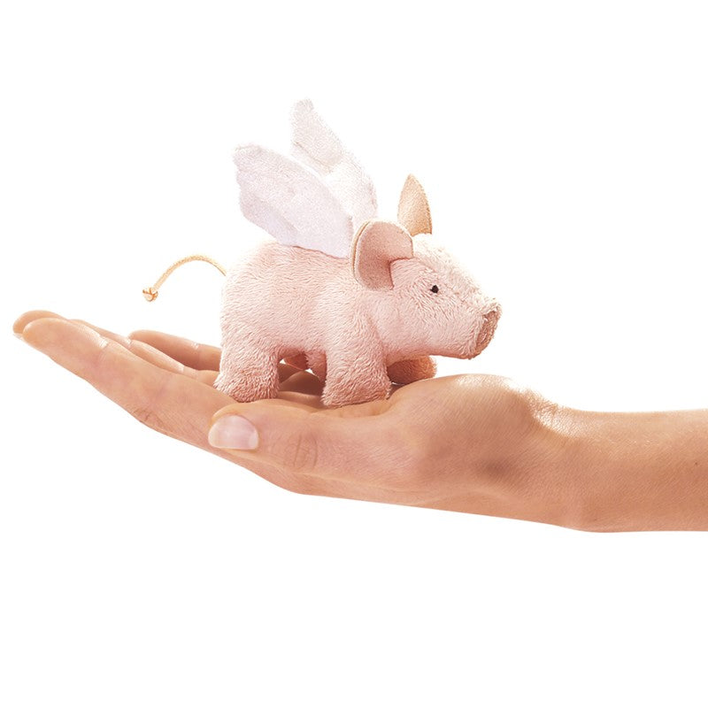 Mini Piglet, Winged Folkmanis Puppet