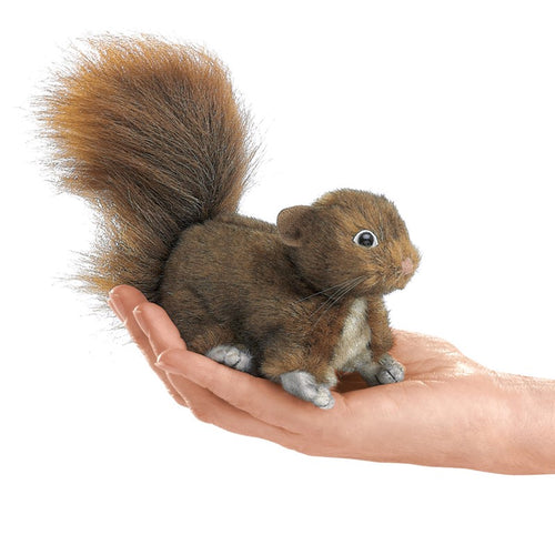 Mini Squirrel, Red Folkmanis Puppet