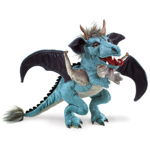 Dragon, Sky Folkmanis Puppet