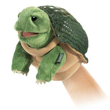 Load image into Gallery viewer, Little Turtle Folkmanis Puppet