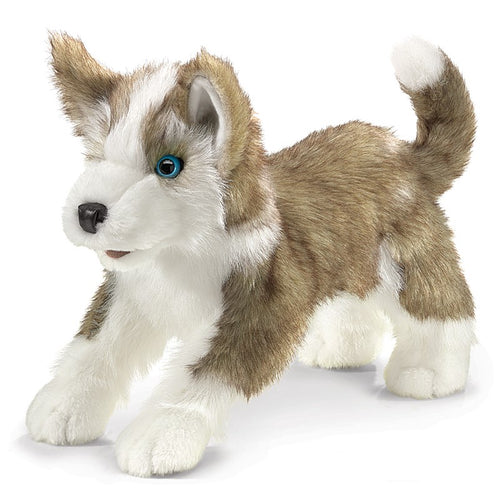 Wolf Pup Folkmanis Puppet