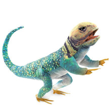 Load image into Gallery viewer, Lizard, Collared Folkmanis Puppet