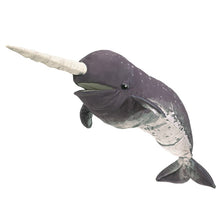 Load image into Gallery viewer, Narwhal Folkmanis Puppet