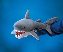 Load image into Gallery viewer, Shark Folkmanis Puppet