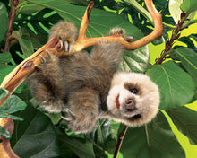 Load image into Gallery viewer, Sloth, Baby Folkmanis Puppet