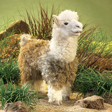 Load image into Gallery viewer, Alpaca Folkmanis Puppet