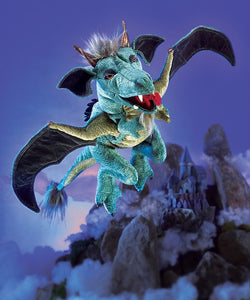 Dragon, Sky Folkmanis Puppet