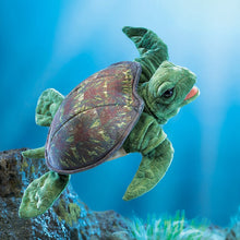 Load image into Gallery viewer, Turtle, Sea Folkmanis Puppet