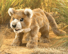 Load image into Gallery viewer, Lion Cub, African Folkmanis Puppet
