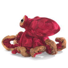 Load image into Gallery viewer, Mini Octopus, Red  Folkmanis Puppet