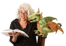 Load image into Gallery viewer, Dragon, Wyvern Folkmanis Puppet