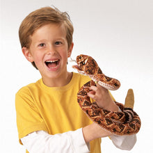 Load image into Gallery viewer, Rattlesnake Folkmanis Puppet