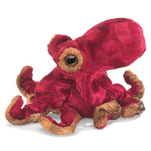 Load image into Gallery viewer, Mini Octopus, Red  Folkmanis Puppet