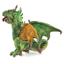 Load image into Gallery viewer, Dragon, Wyvern Folkmanis Puppet