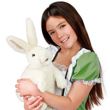 Load image into Gallery viewer, Rabbit, Standing White Folkmanis Puppet