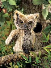 Load image into Gallery viewer, Owl, Screech Folkmanis Puppet