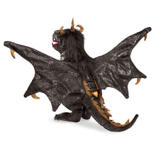 Load image into Gallery viewer, Dragon, Black Folkmanis Puppet