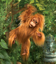 Load image into Gallery viewer, Orangutan, Baby Folkmanis Puppet