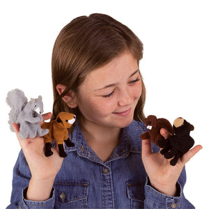 Woodland Animal Set Folkmanis Puppet