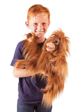 Load image into Gallery viewer, Orangutan, Baby Folkmanis Puppet